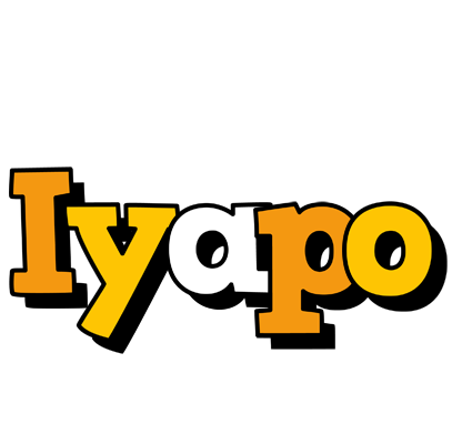 Iyapo cartoon logo