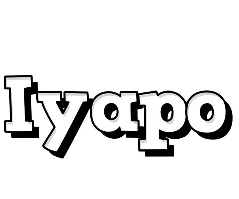 Iyapo snowing logo