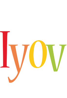 Iyov birthday logo