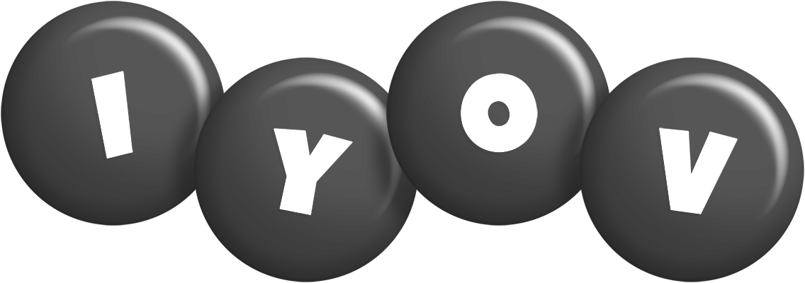 Iyov candy-black logo