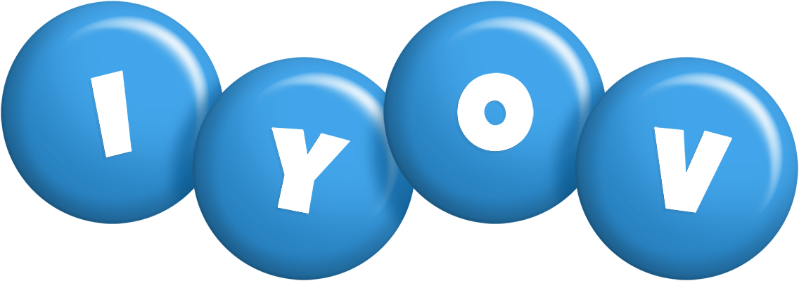 Iyov candy-blue logo