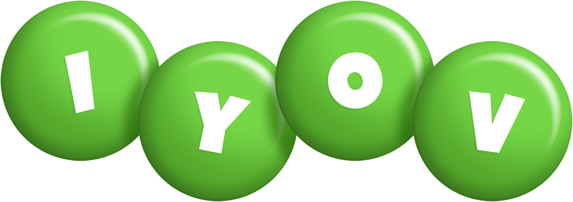 Iyov candy-green logo