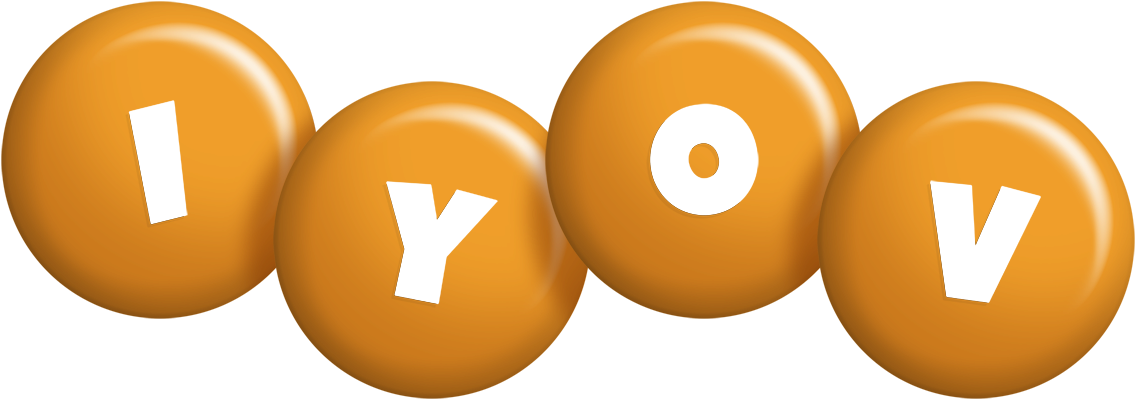 Iyov candy-orange logo