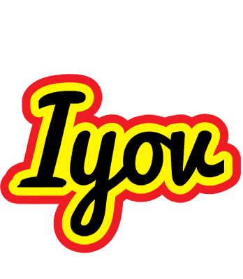 Iyov flaming logo