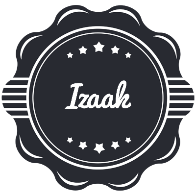 Izaak badge logo