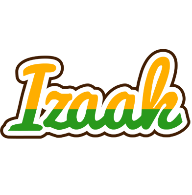 Izaak banana logo