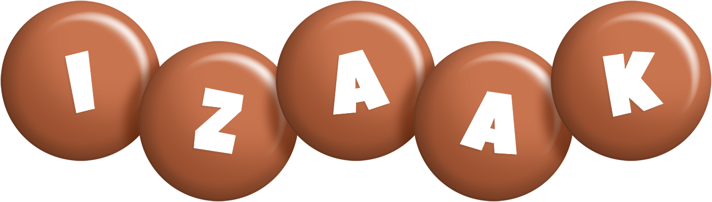 Izaak candy-brown logo