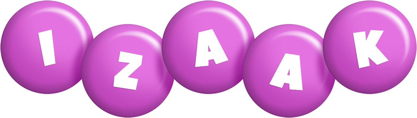 Izaak candy-purple logo