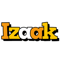 Izaak cartoon logo