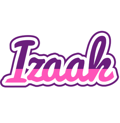 Izaak cheerful logo
