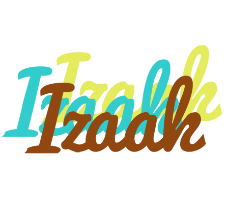 Izaak cupcake logo
