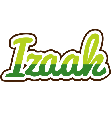 Izaak golfing logo