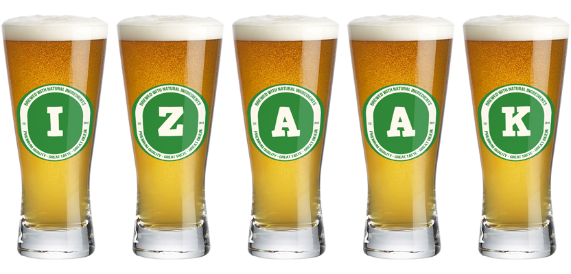 Izaak lager logo
