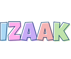 Izaak pastel logo