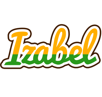 Izabel banana logo