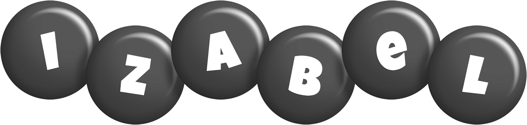 Izabel candy-black logo