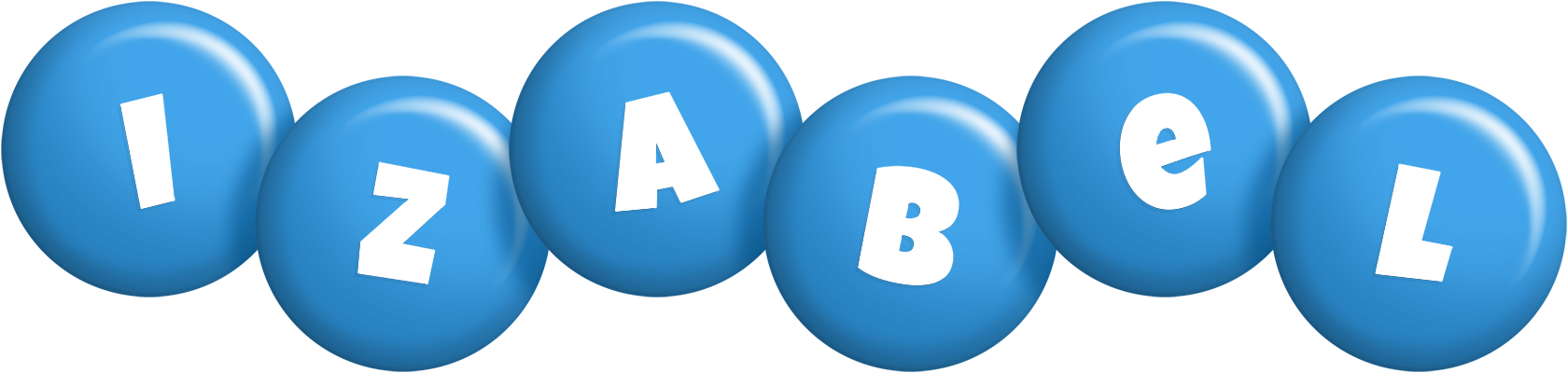 Izabel candy-blue logo