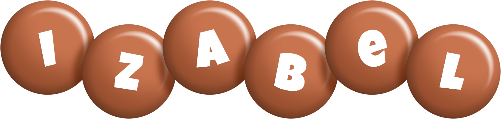 Izabel candy-brown logo