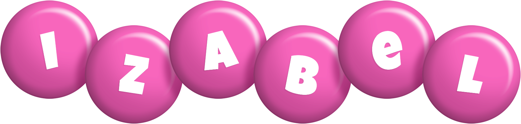 Izabel candy-pink logo
