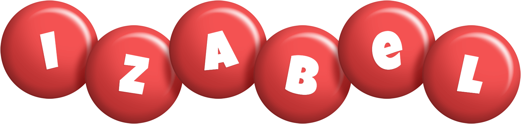 Izabel candy-red logo
