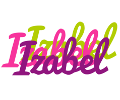 Izabel flowers logo