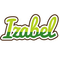 Izabel golfing logo