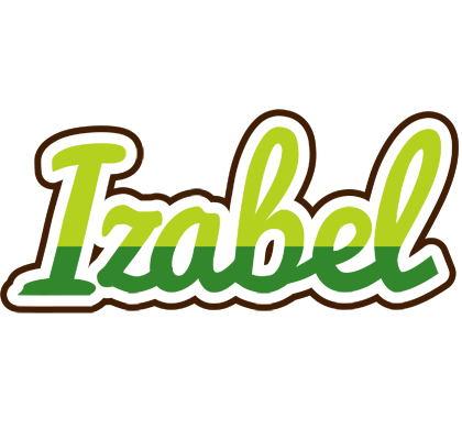 Izabel golfing logo