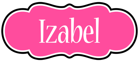 Izabel invitation logo