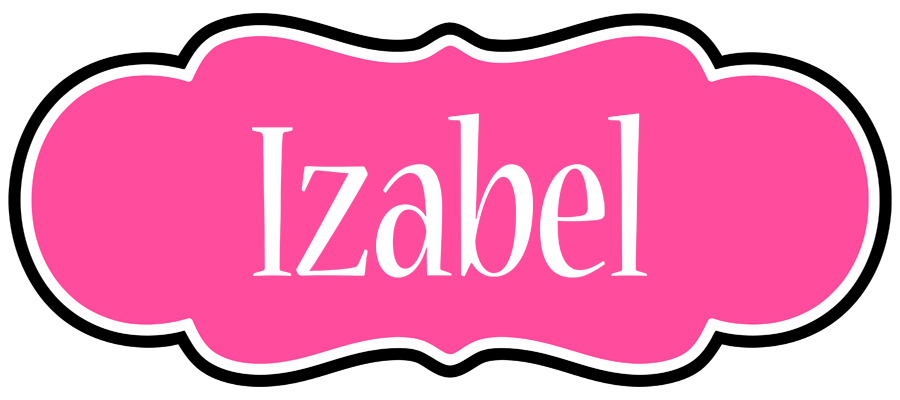 Izabel invitation logo