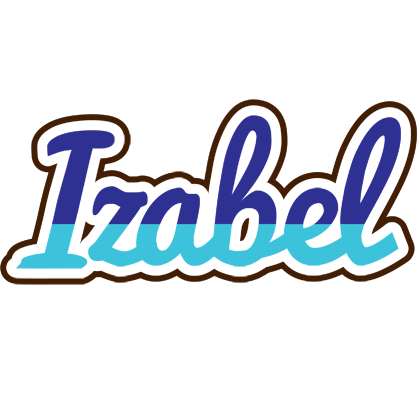 Izabel raining logo