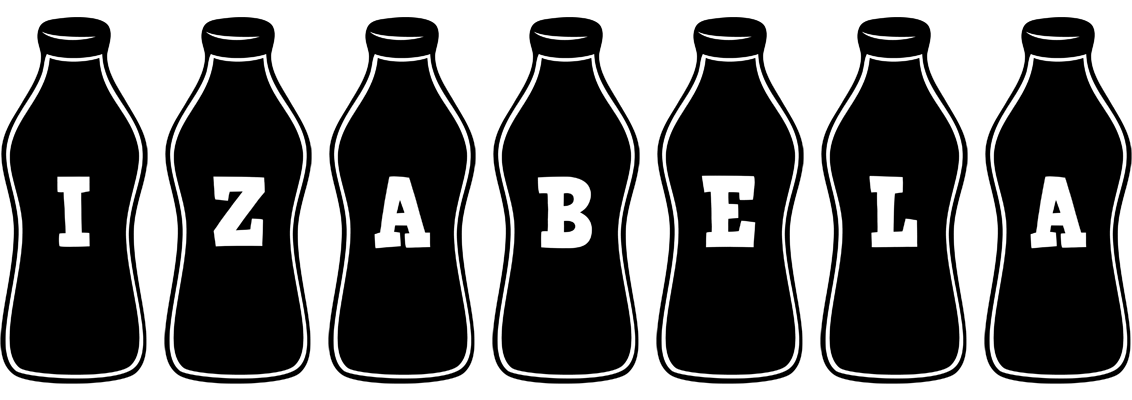 Izabela bottle logo