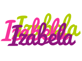 Izabela flowers logo