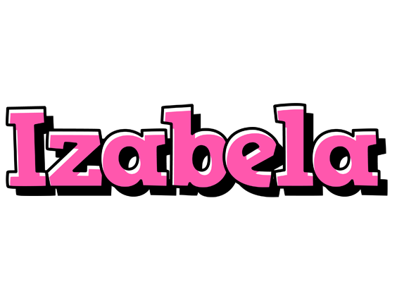 Izabela girlish logo