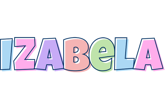 Izabela pastel logo