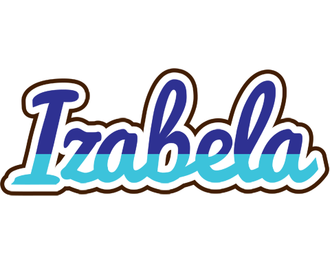 Izabela raining logo