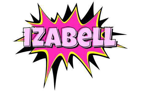 Izabell badabing logo