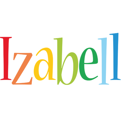 Izabell birthday logo