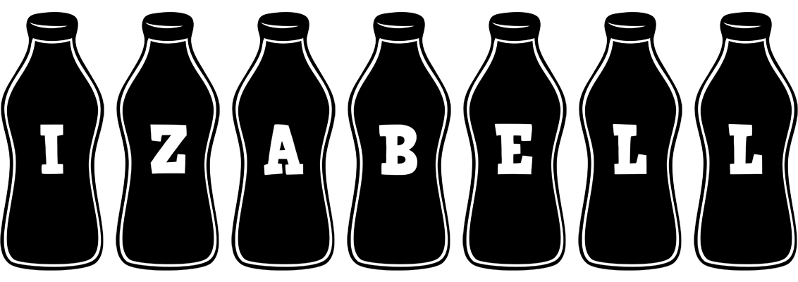 Izabell bottle logo