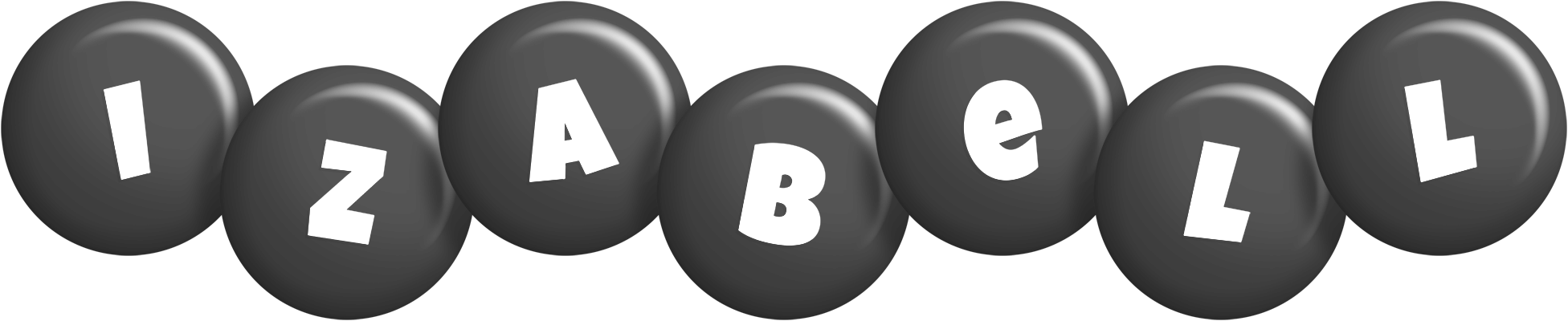 Izabell candy-black logo
