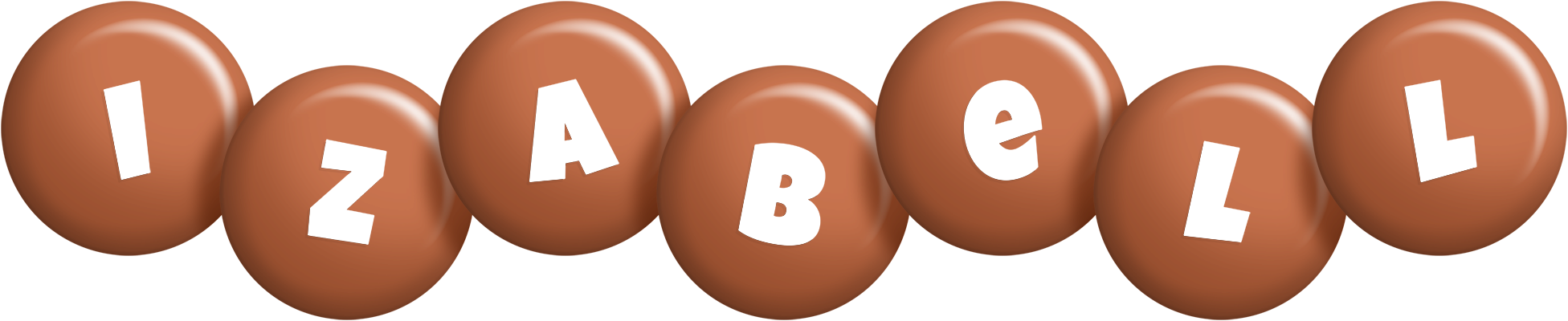 Izabell candy-brown logo