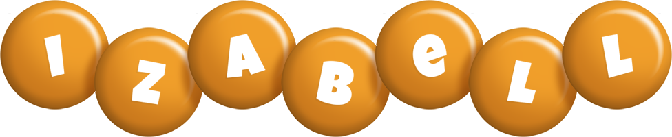 Izabell candy-orange logo