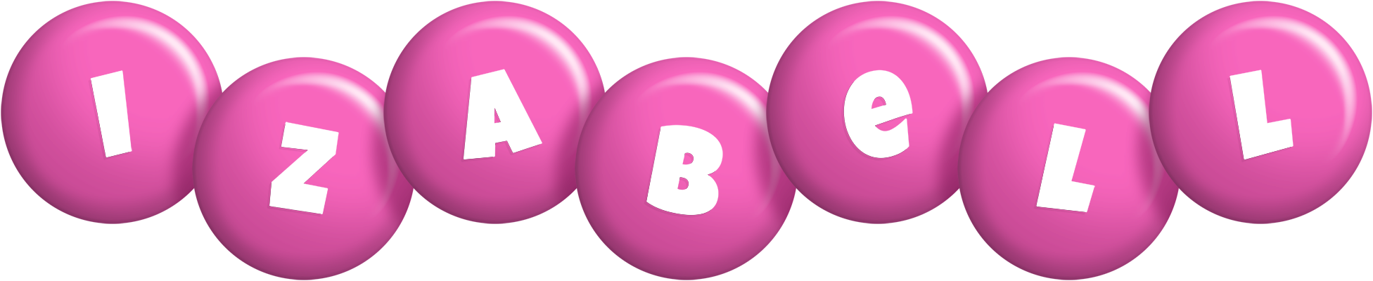 Izabell candy-pink logo