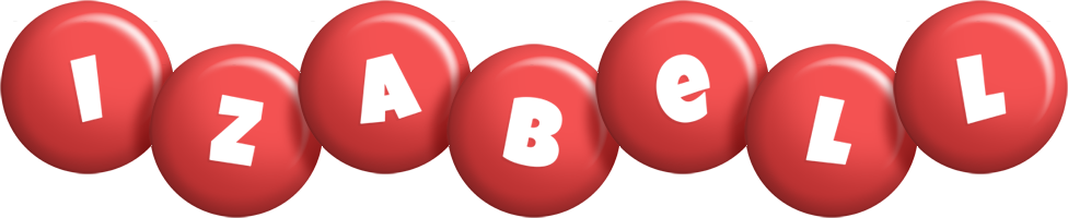 Izabell candy-red logo