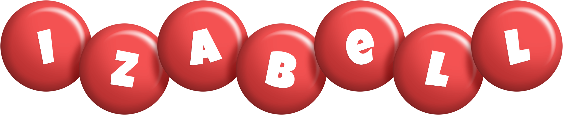 Izabell candy-red logo