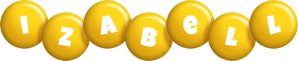 Izabell candy-yellow logo