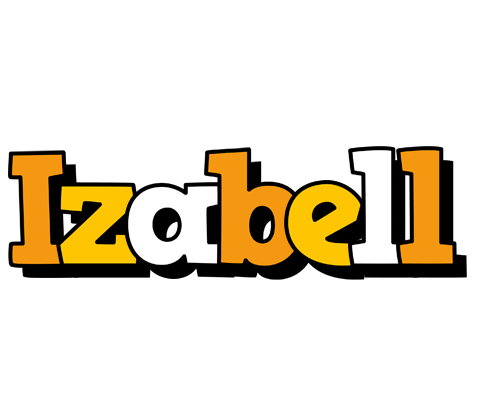 Izabell cartoon logo