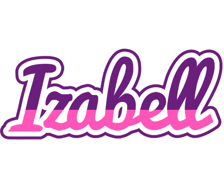 Izabell cheerful logo
