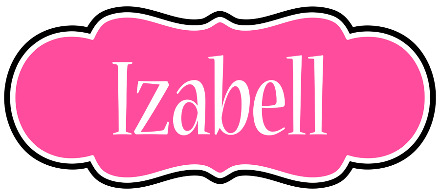 Izabell invitation logo