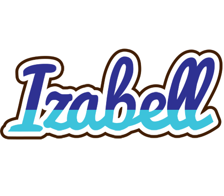 Izabell raining logo