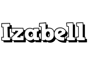 Izabell snowing logo